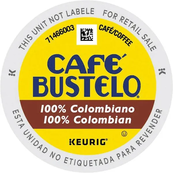 Café Bustelo Bustelo 100 Percent Colombian K-Cups