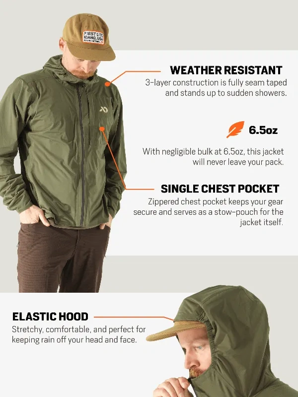 First Lite - Always In Your Pack: The FlashStorm Jacket