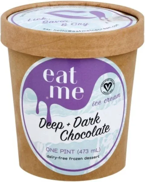 Farm2Me Deep & Dark Chocolate Vegan Ice Cream Pints