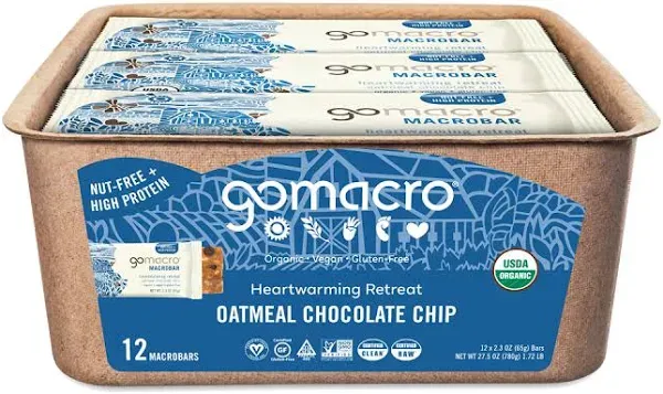 Gomacro Oatmeal Chocolate Chip