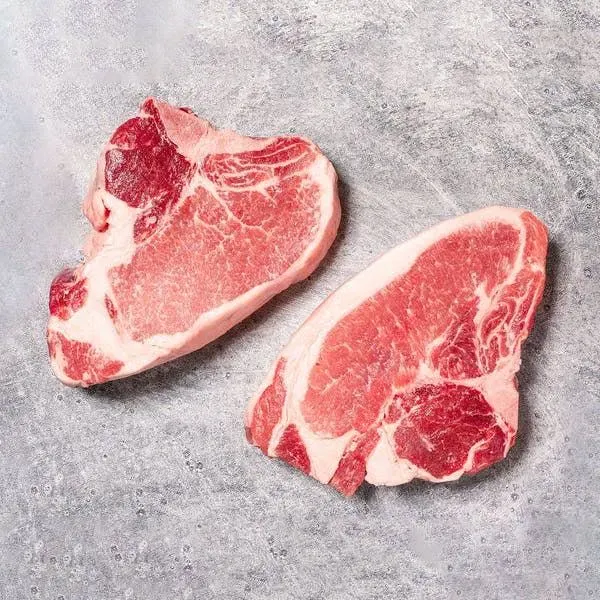 Heritage Foods Porterhouse Pork Chops 6 Pack