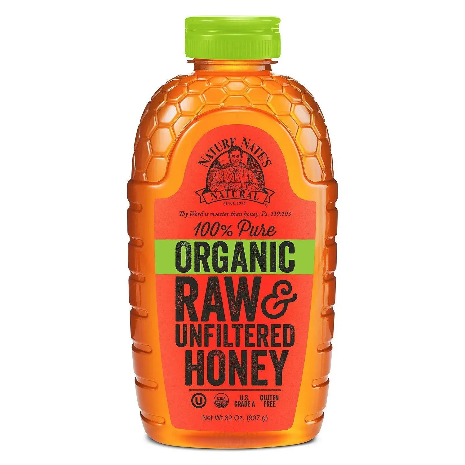 Nature Nate's 100% Organic Pure Raw and Unfiltered Honey, 40 oz. - Sam's Club