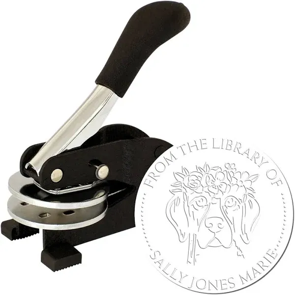 Personalized Library Seal Embosser