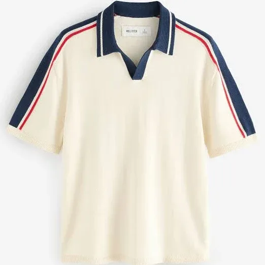Hollister Men's Recleisure Swolo Polo Shirt