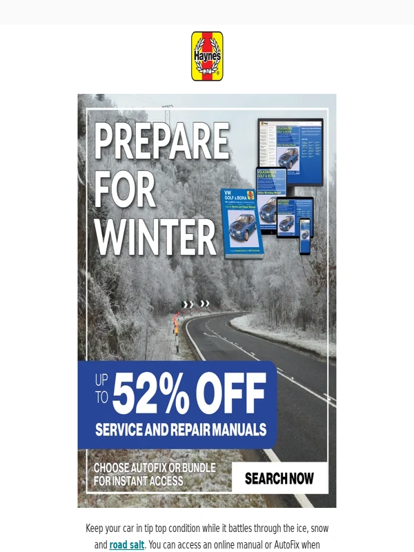 Haynes - ? Don’t Let Winter Cause a Breakdown!