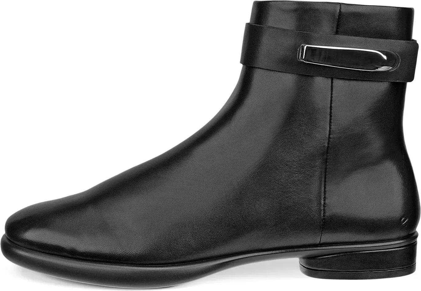 ECCO Sculpted LX - Women's Leather Ankle Boot - Black