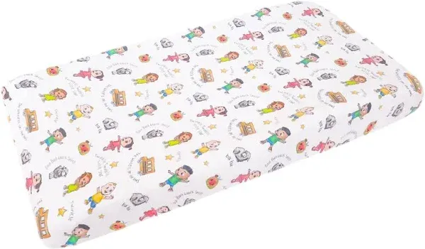 Baby Essentials Copper Pearl Premium Knit Diaper Changing Pad Cover