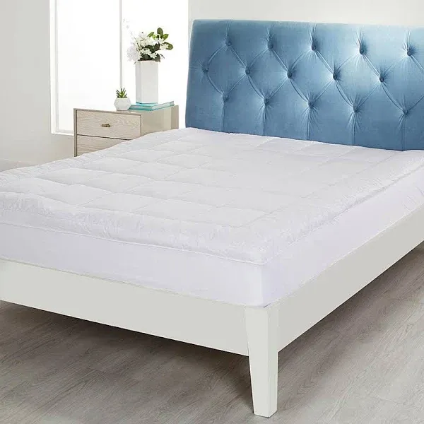 Farm To Home Organic Cotton Down Alternative Mattress Topper