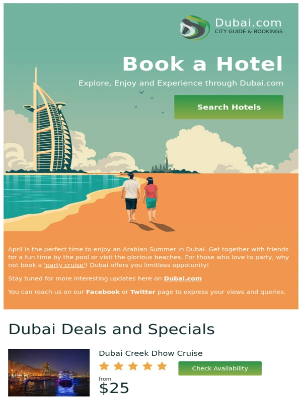 Dubai - Dubai in April - Summer Fun!