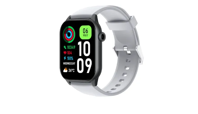 ZZR SEVEN Fitness Tracker, Smart Watch, Blood Pressure Monitor Watch, 2″ HD Color Touchscreen with Heart Rate Monitor, Sleep Tracker IP68 Waterproof, GPS, Activity Tracker for Women Men (Gray)