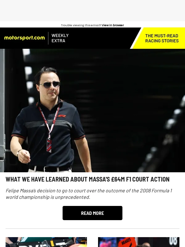 Motorsport - Why Massa is seeking £64 million over 2008 F1 title loss