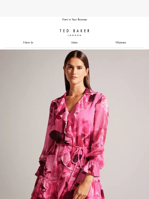 Ted Baker - Burgundy: A Fall classic