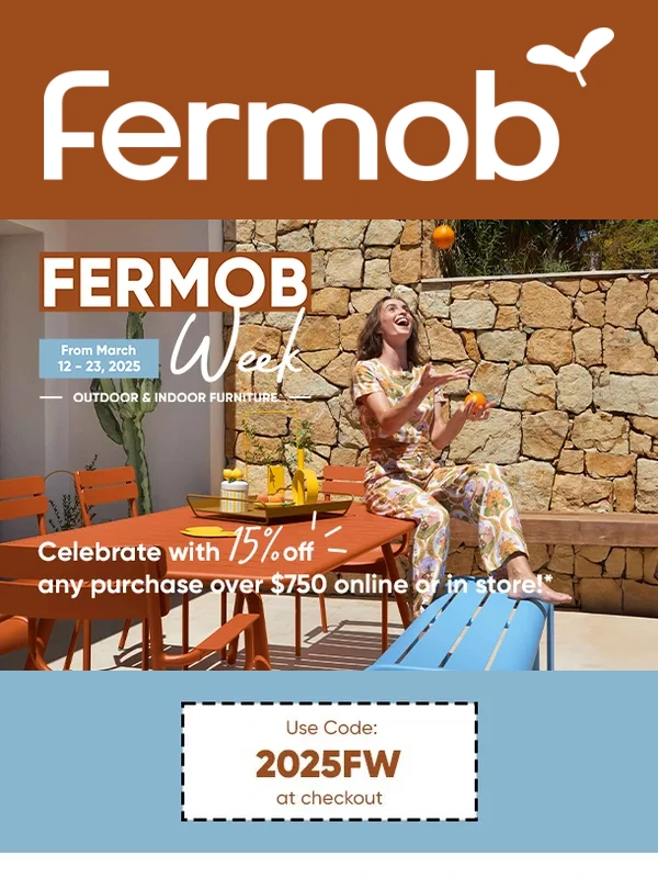 Fermob - Starting Now: Fermob Week 2025! ⭐