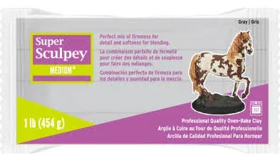Polyform Super Sculpey Medium Blend Clay