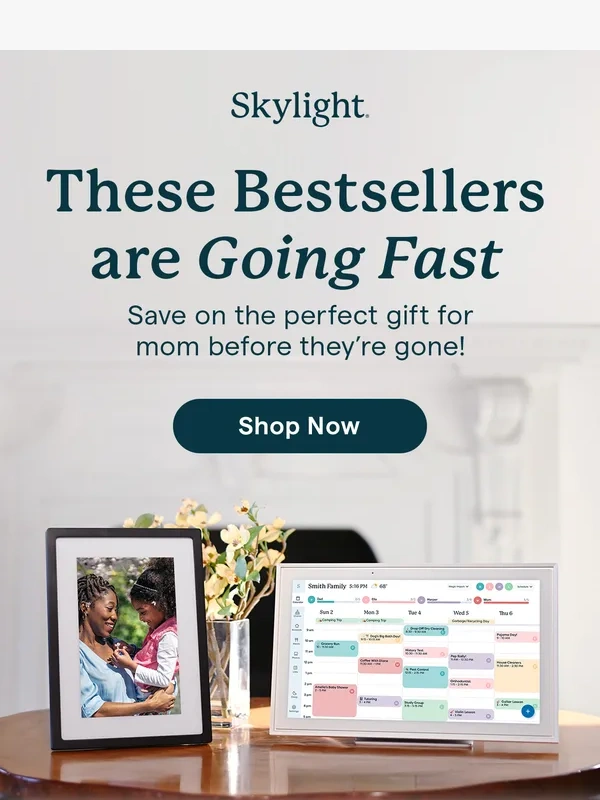 Skylight - These Mother’s Day gifts are selling fast