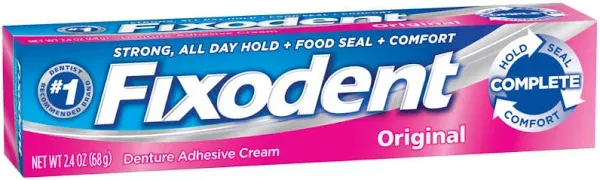 Fixodent Original Denture Adhesive Cream