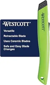 $3.38*: Aluminum Safety Cutter with Ceramic Blade (Green) at Amazon