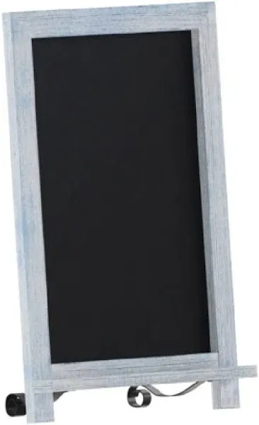 Flash Furniture Freestanding Tabletop or Wall Mount Magnetic Chalkboard