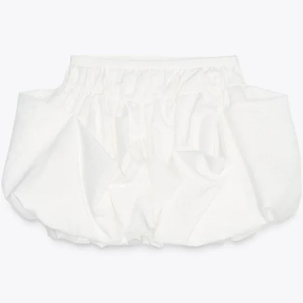 ZW COLLECTION BALLOON MINI SKIRT