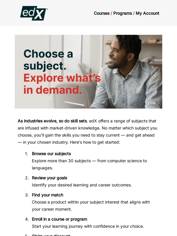 edX - Ready to start learning? We’ve got you