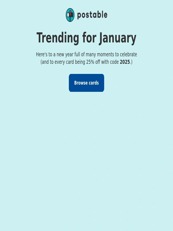Postable - Trending for January ? ?