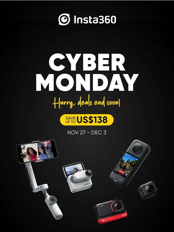 Insta360 - CLEARANCE! Deals end soon ⚠️
