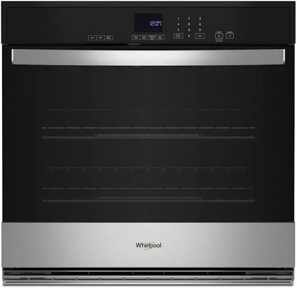Whirlpool 5.0 Cu. Ft. Single Self-Cleaning Wall Oven WOES3030LS
