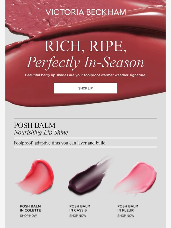 Victoria Beckham Beauty - Your Spring Lip Colour Refresh Inside
