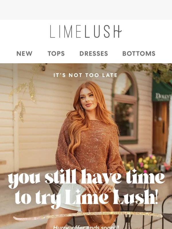 Lime Lush - 25% OFF,just for YOU! ?