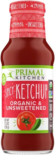 Primal Kitchen Ketchup Unsweetened Spicy Organic