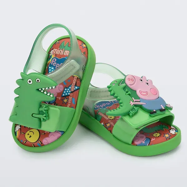 Mini Melissa x Peppa Pig Jump Sandals