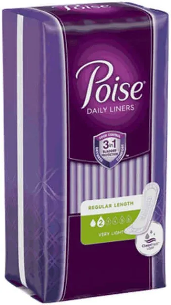 Poise Liners Very Light Absorbency