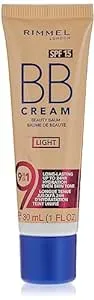 Rimmel London BB Cream with Brightening Effect, Light, 30ml, Pink