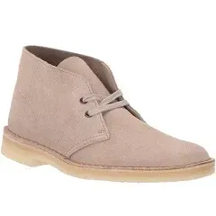 Clarks Originals Taupe Suede Desert Boots
