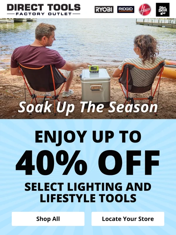 Direct Tools Factory Outlet - Watt A Deal! Up To 40% Off*