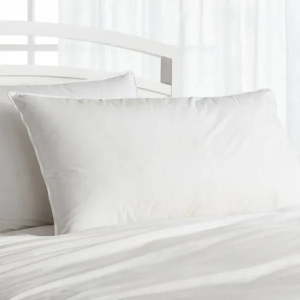 Crate & Barrel Hypoallergenic Medium Standard Pillow