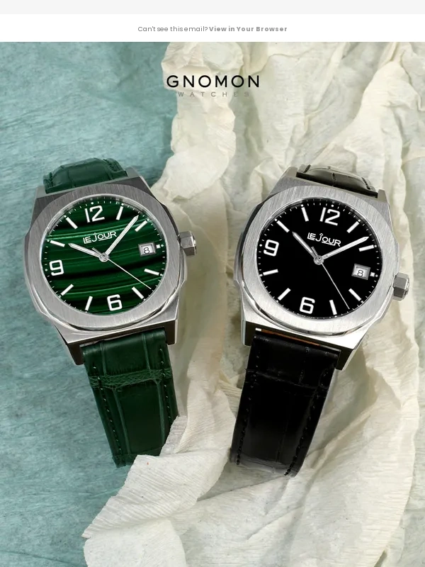 Gnomon Watches - Up your class with the new Le Jour Fardón
