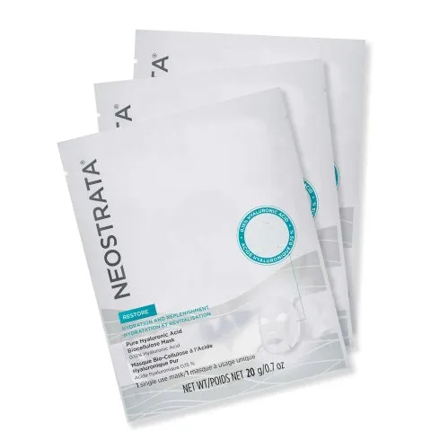 NeoStrata Pure Hyaluronic Acid Biocellulose Mask 3 Pack