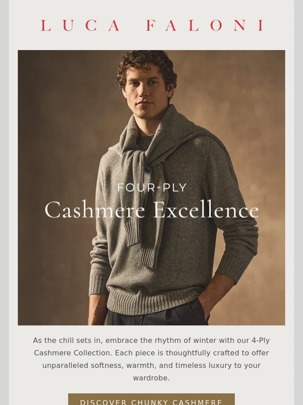 Luca Faloni - 4-Ply Cashmere Excellence