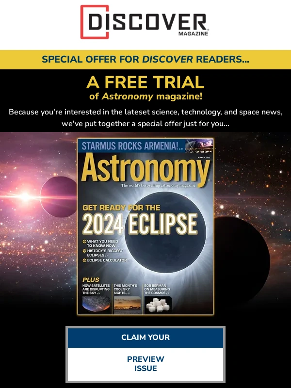 Astronomy - Your Complimentary Issue