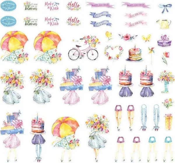 Spellbinders Celebrations Printed Die-Cuts