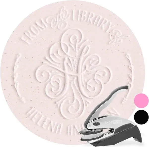 Adorn Monogram Book Embosser