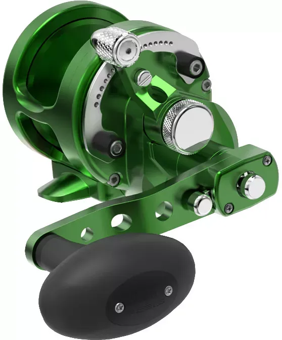 Avet Reels Avet SX 6/4 MC Raptor 2-Speed Lever Drag Casting Reel Green