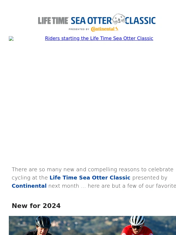 LifeTime Fitness - Have you heard what's new Sea Otter next month?