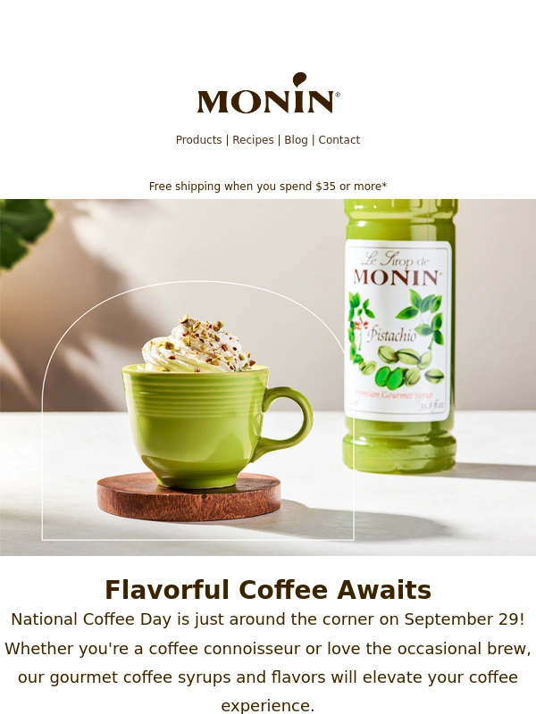 Monin - ☕ Our Top Coffee Flavors
