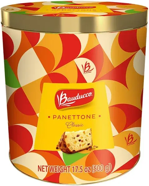 Bauducco Classic Panettone Tin