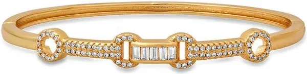 Sparkling Love Bangle Bracelet