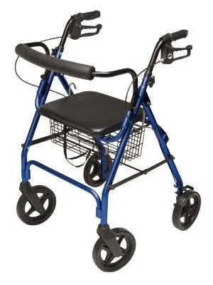 Graham Field Lumex Walkabout Four-Wheel Contour Deluxe Rollator