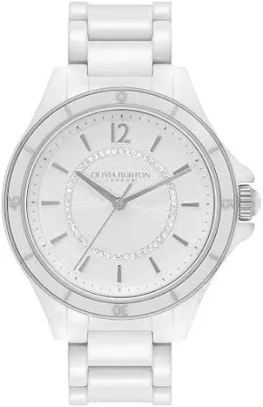 Olivia Burton Women's Sports Luxe Ceramic Bracelet Watch