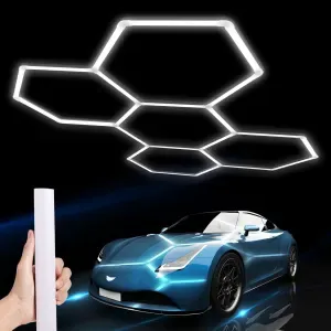 25-Pack LZHOME Hexagon LED Garage Light 26400LM